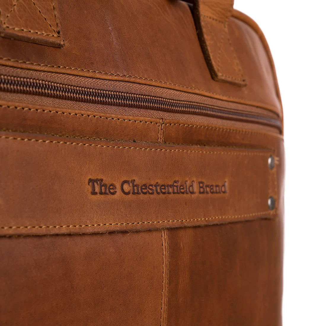 The Chesterfield Brand Calvi 15,6" Datorväska - Cognac - Travels And Bags
