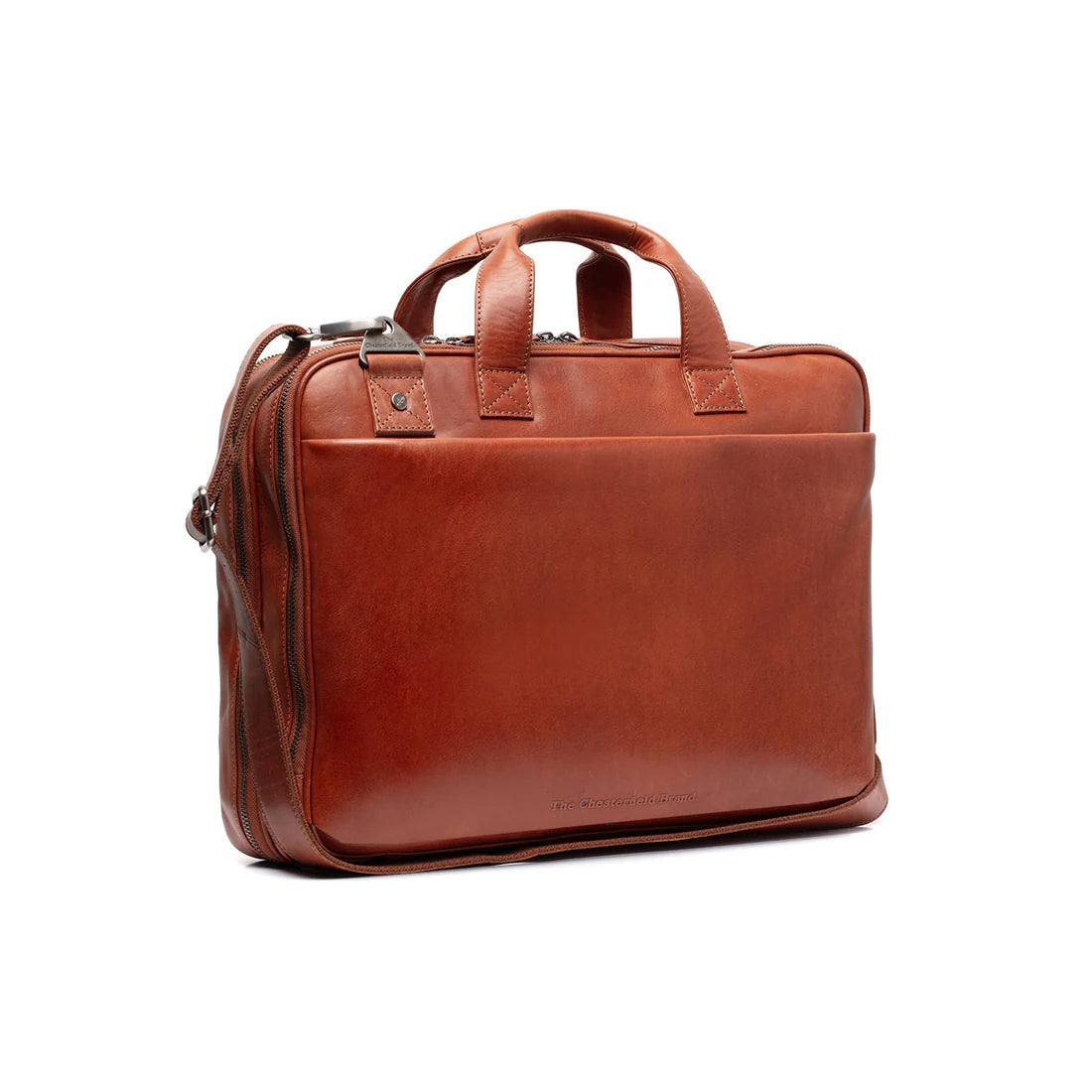 The Chesterfield Brand Iseo 15" Datorväska - Cognac - Travels And Bags