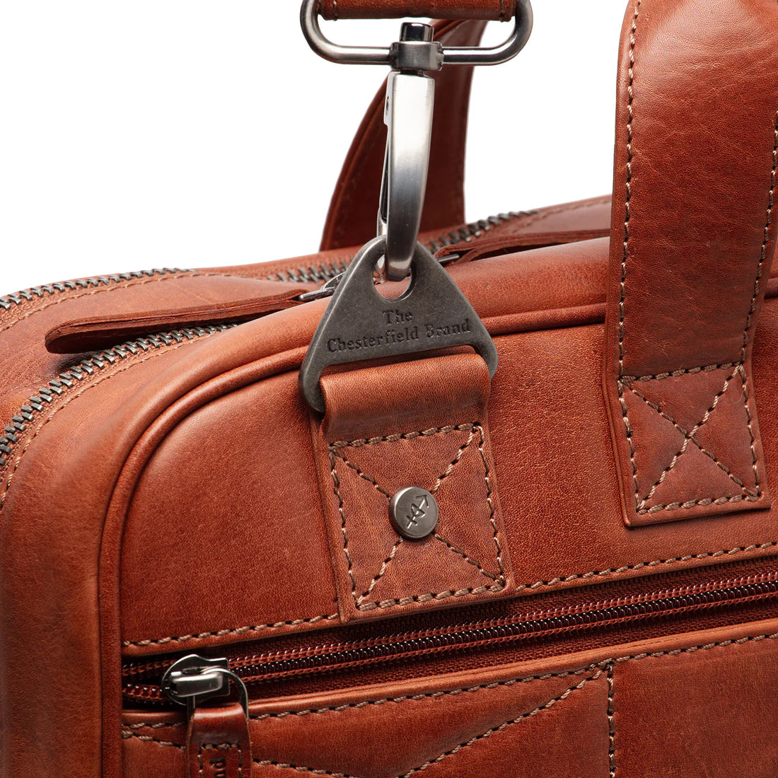 The Chesterfield Brand Iseo 15" Datorväska - Cognac - Travels And Bags
