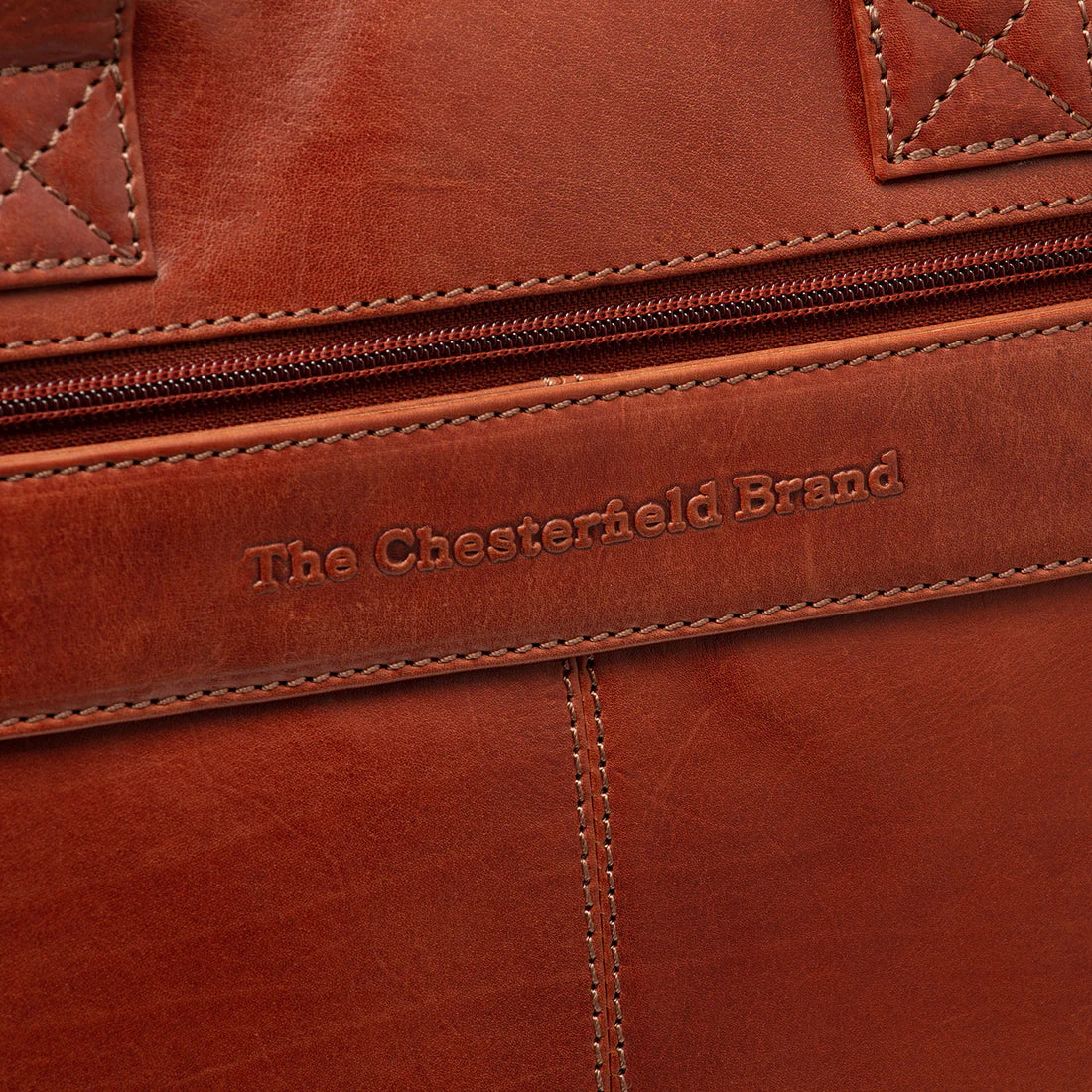The Chesterfield Brand Iseo 15" Datorväska - Cognac - Travels And Bags