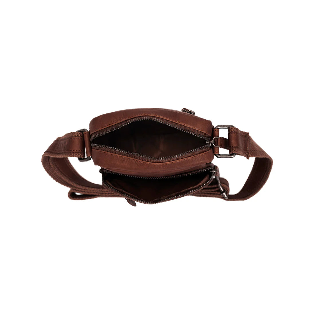 The Chesterfield Brand Bremen Crossbodyväska - Mörkbrun - Travels And Bags