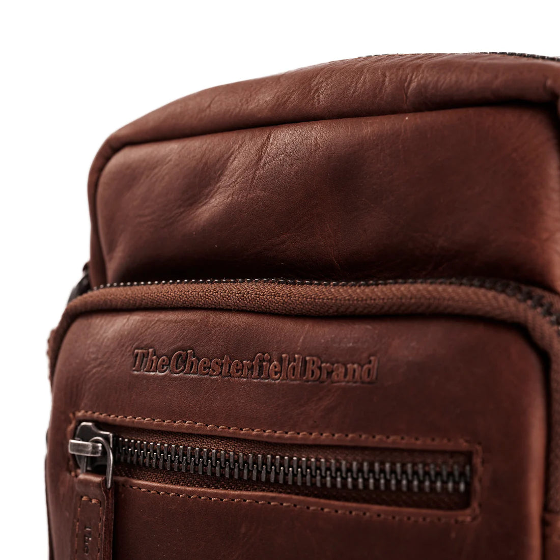 The Chesterfield Brand Bremen Crossbodyväska - Mörkbrun - Travels And Bags