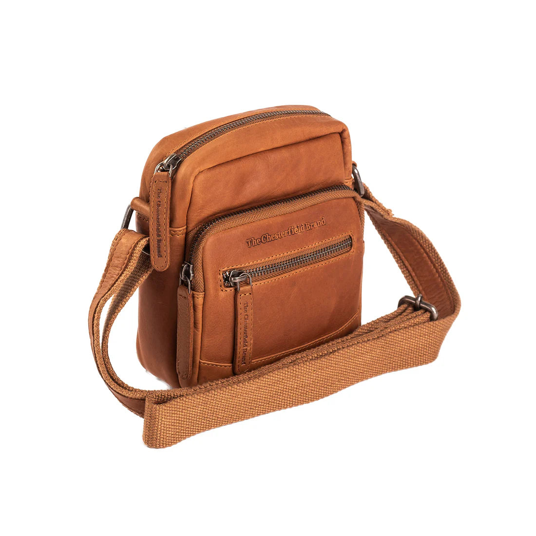 The Chesterfield Brand Bremen Crossbodyväska - Cognac - Travels And Bags