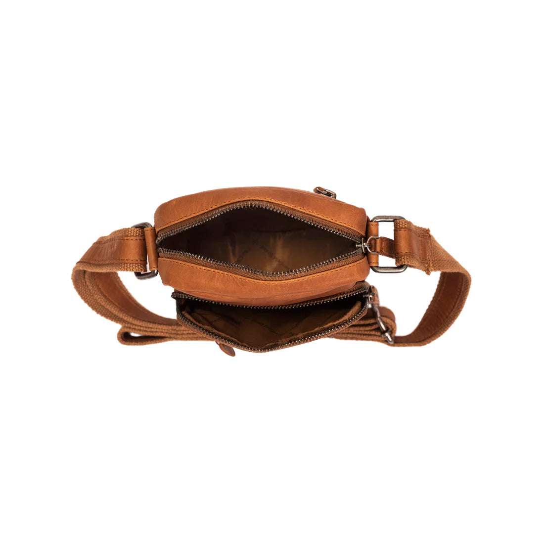 The Chesterfield Brand Bremen Crossbodyväska - Cognac - Travels And Bags