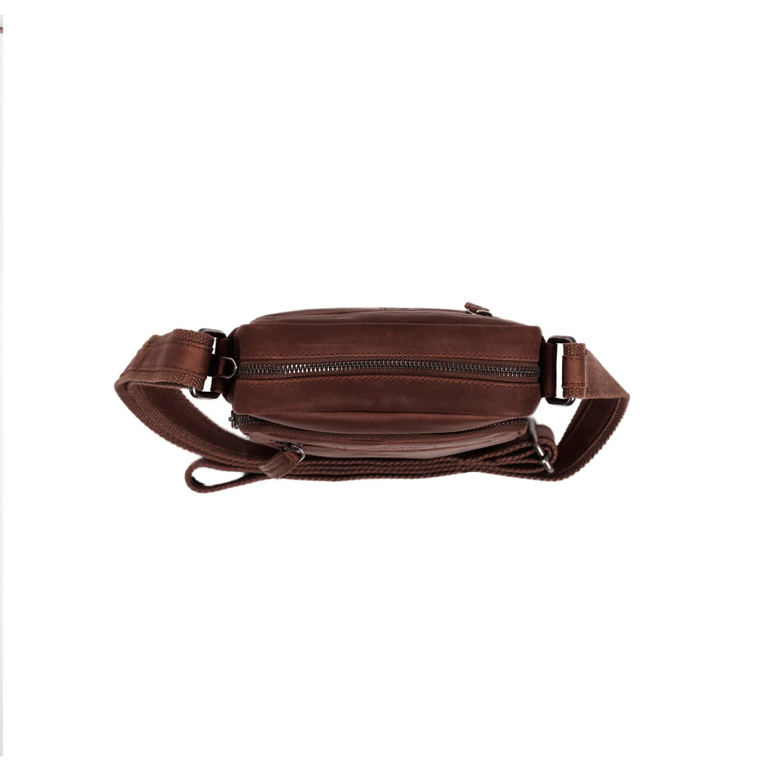The Chesterfield Brand Birmingham Crossbodyväska - Mörkbrun - Travels And Bags