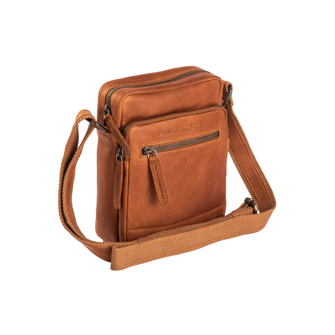The Chesterfield Brand Birmingham Crossbodyväska - Cognac - Travels And Bags