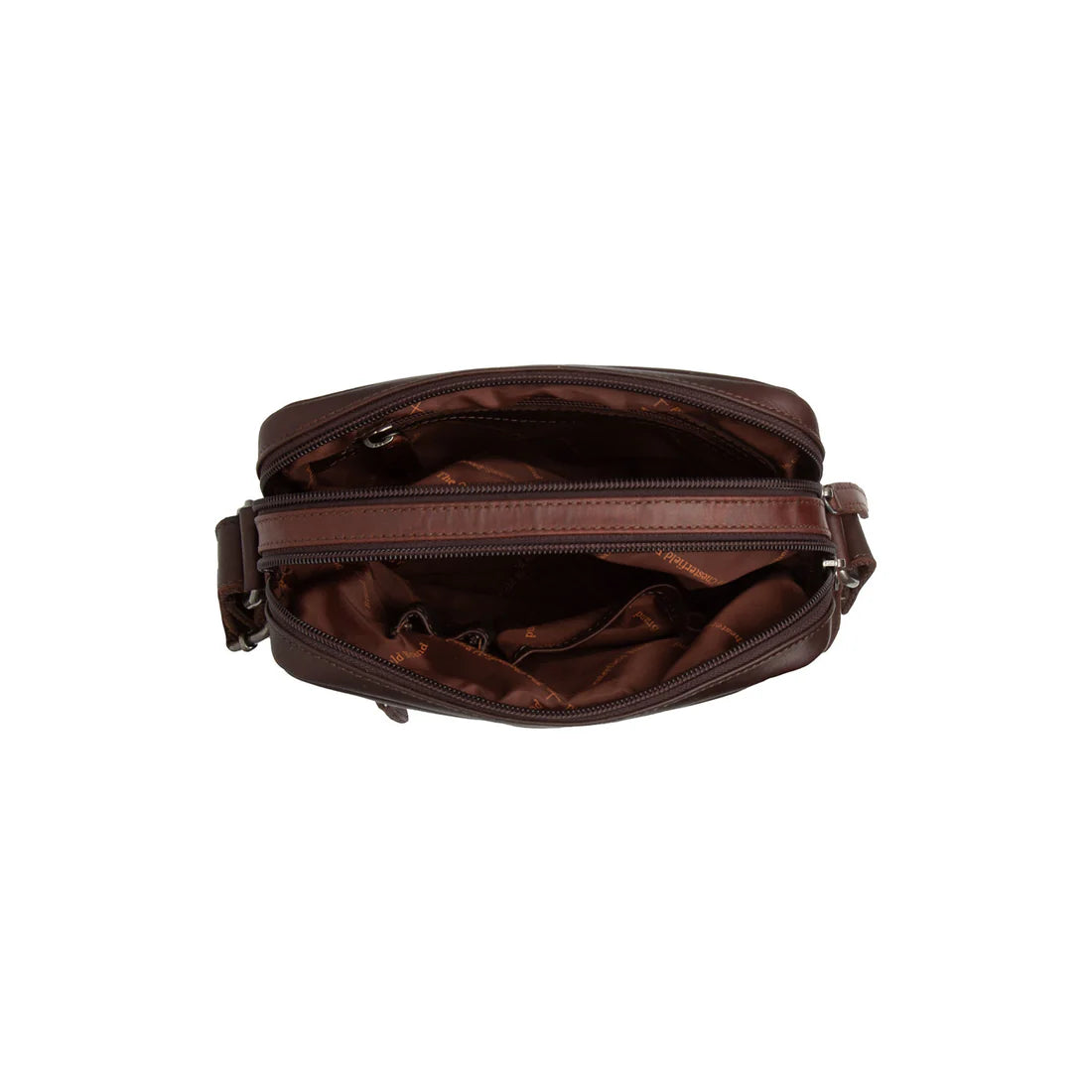 The Chesterfield Brand Arnhem Crossbodyväska - Mörkbrun - Travels And Bags