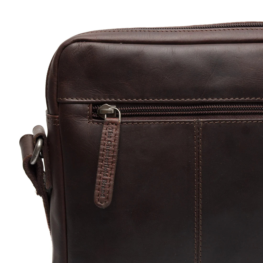 The Chesterfield Brand Arnhem Crossbodyväska - Mörkbrun - Travels And Bags