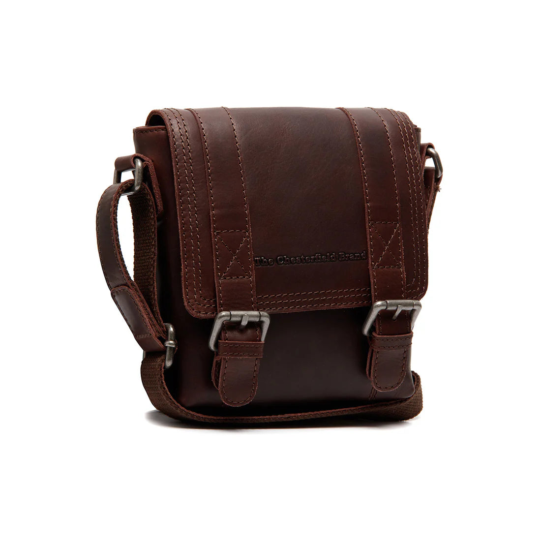 The Chesterfield Brand Ariano Crossbodyväska - Mörkbrun - Travels And Bags