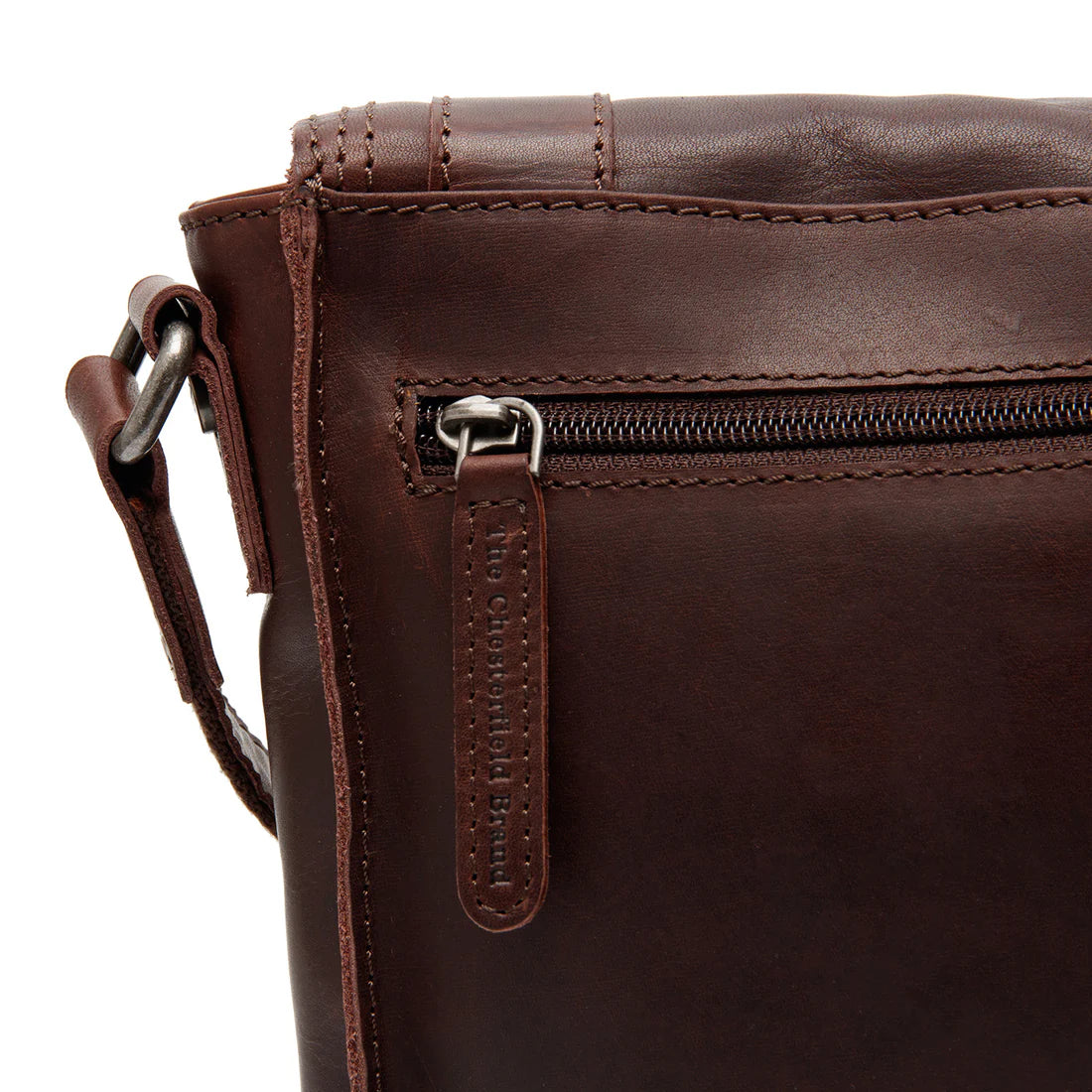 The Chesterfield Brand Ariano Crossbodyväska - Mörkbrun - Travels And Bags