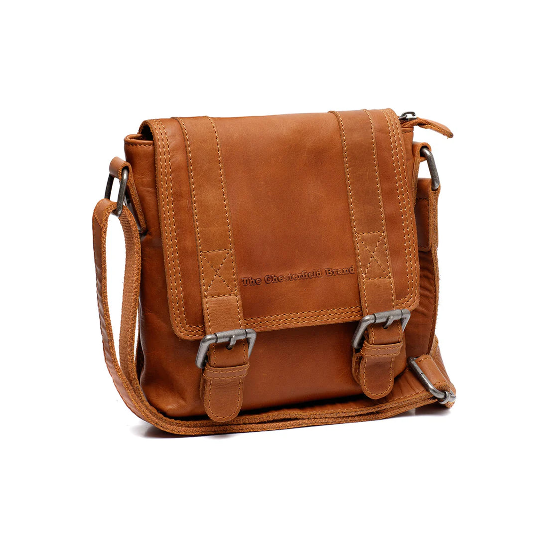 The Chesterfield Brand Ariano Crossbodyväska - Cognac - Travels And Bags