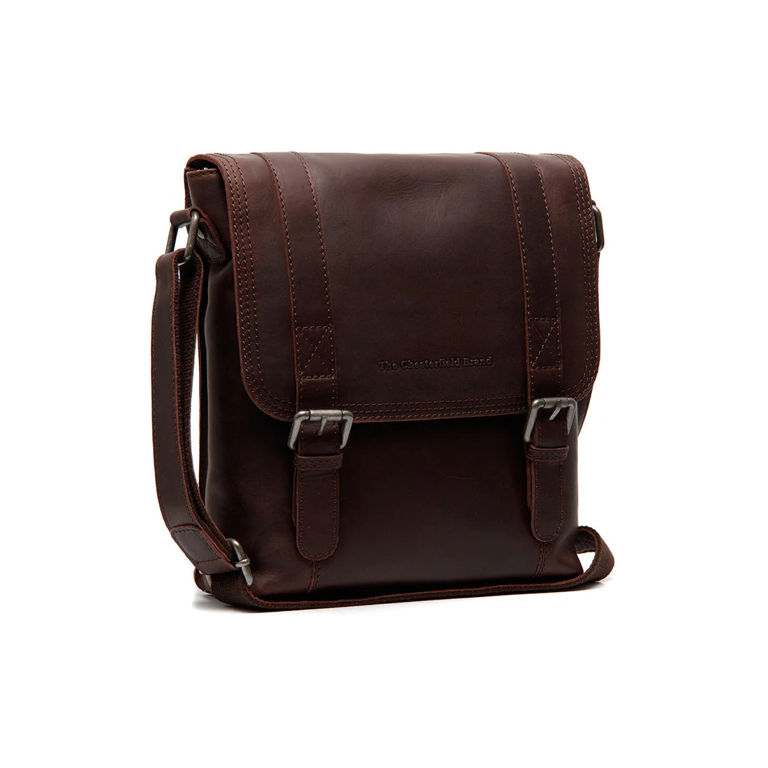 The Chesterfield Brand Adelanto Crossbodyväska - Mörkbrun - Travels And Bags