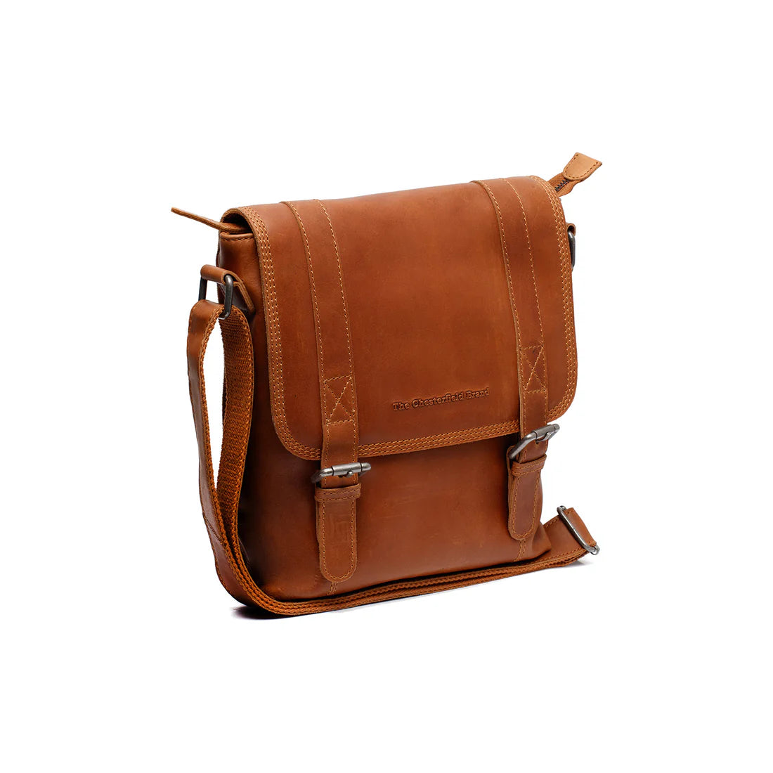 The Chesterfield Brand Adelanto Crossbodyväska - Cognac - Travels And Bags