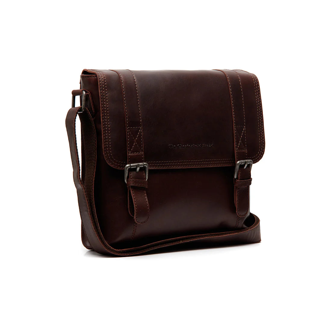 The Chesterfield Brand Matera Crossbodyväska - Mörkbrun - Travels And Bags