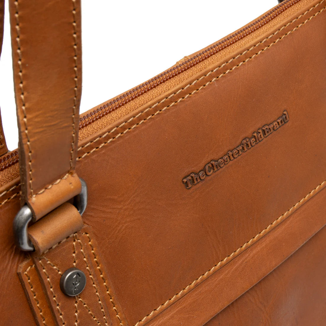 The Chesterfield Brand Branson Axelremsväska - Cognac - Travels And Bags