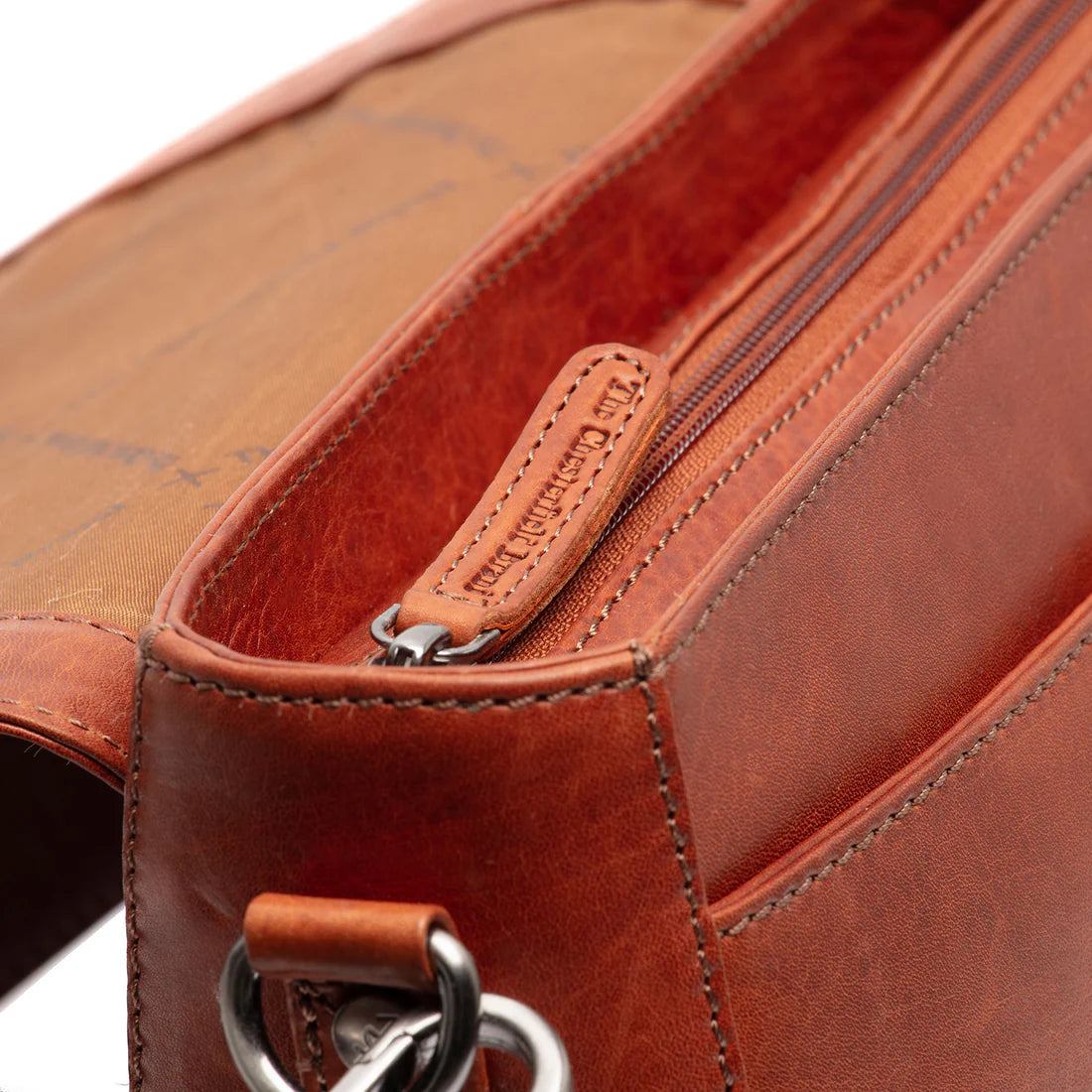 The Chesterfield Brand Lizzola Axelremsväska - Cognac - Travels And Bags