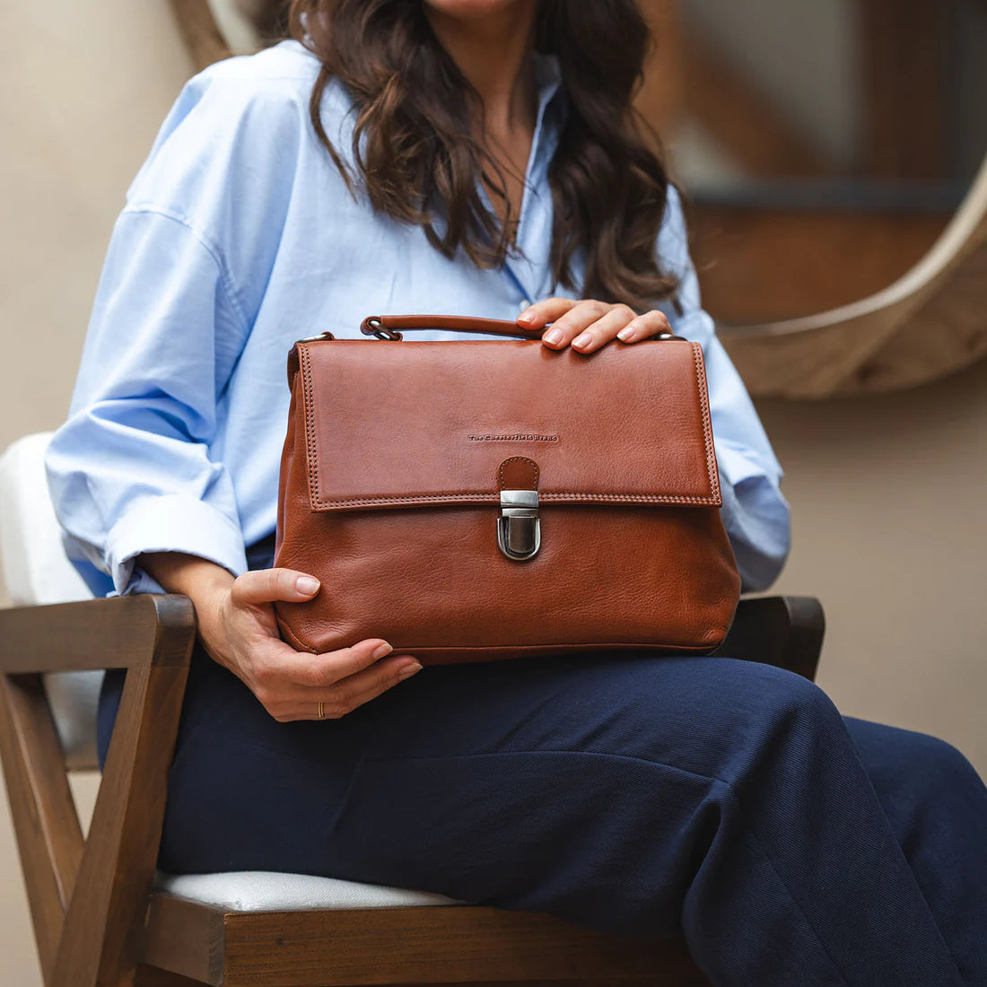 The Chesterfield Brand Renata Axelremsväska - Cognac - Travels And Bags