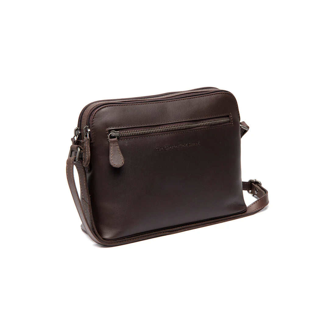 The Chesterfield Brand Nebraska Axelremsväska - Mörkbrun - Travels And Bags