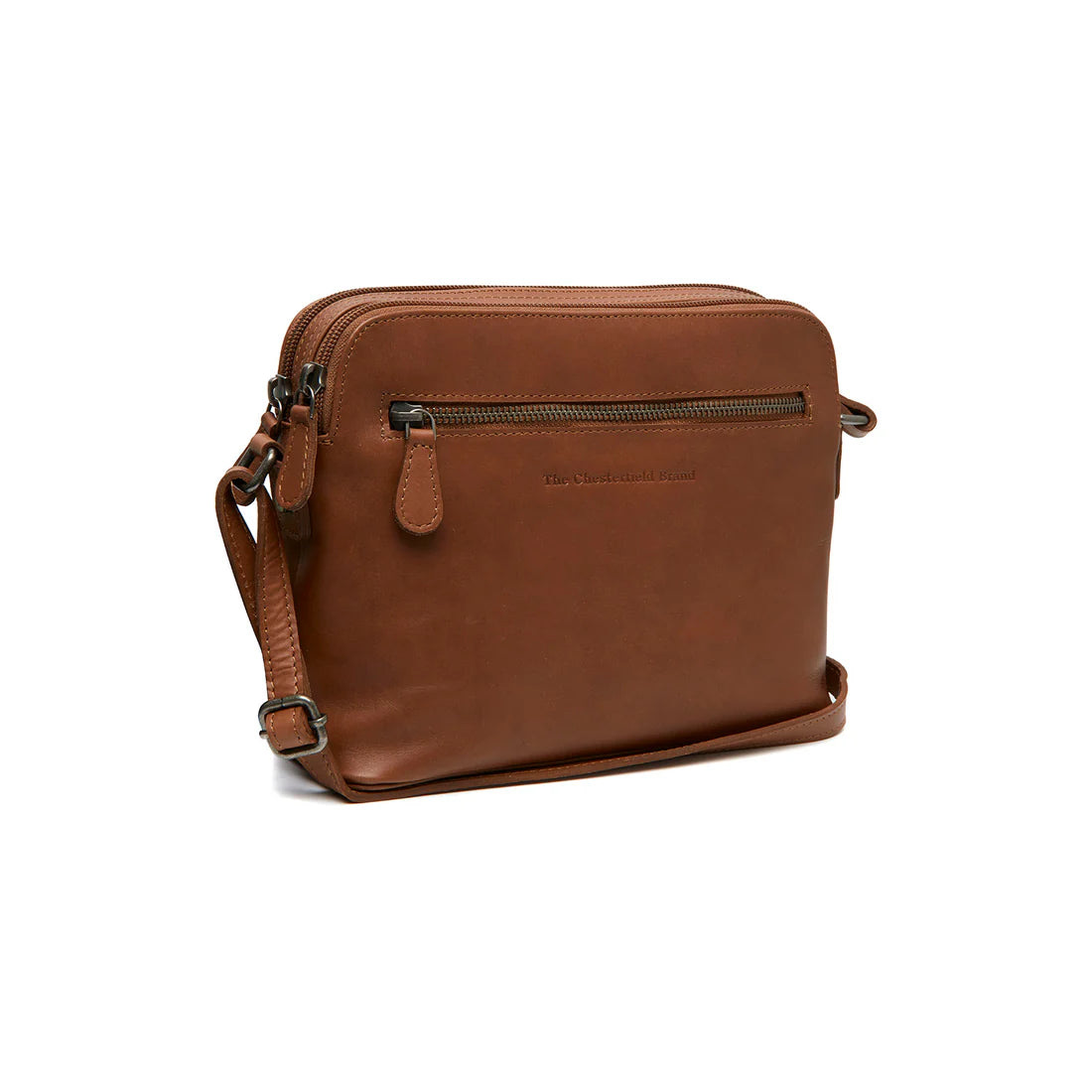The Chesterfield Brand Nebraska Axelremsväska - Cognac - Travels And Bags