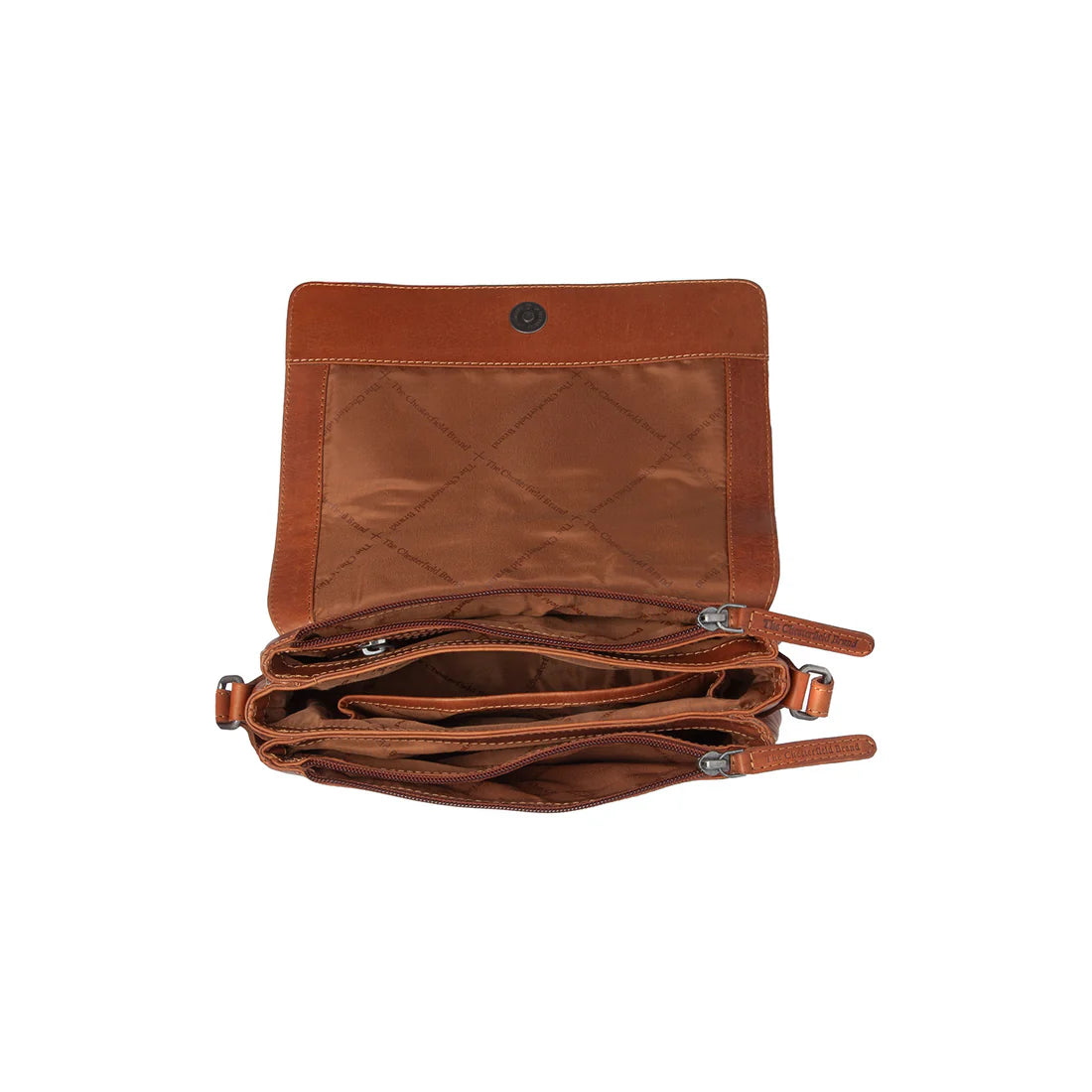 The Chesterfield Brand Forano Axelremsväska - Cognac - Travels And Bags