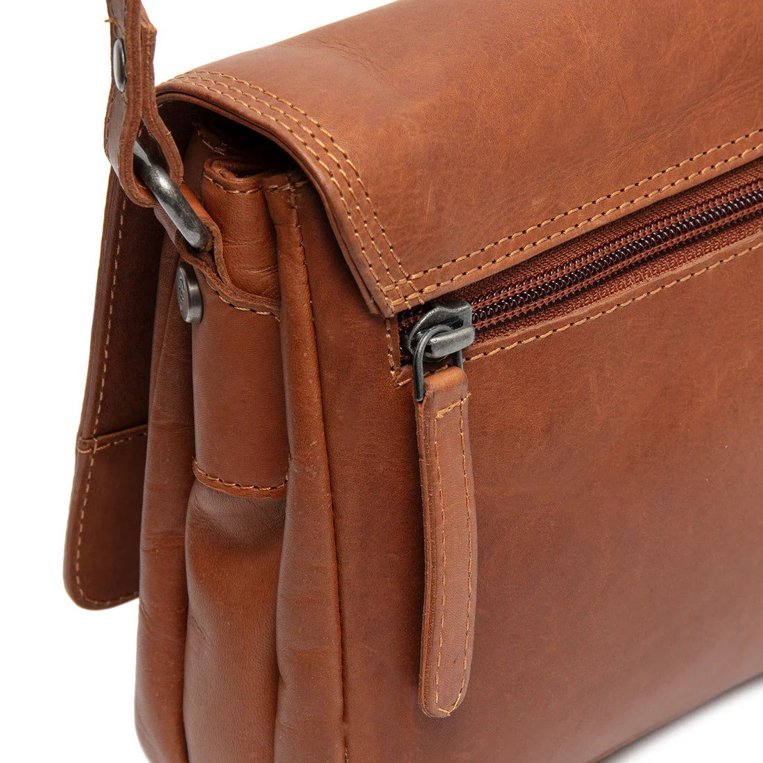 The Chesterfield Brand Forano Axelremsväska - Cognac - Travels And Bags