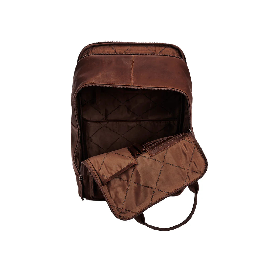 The Chesterfield Brand Belford Ryggsäck - Mörkbrun - Travels And Bags