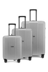 Epic Pop 6.0 Resväska Set 3-pack - Silver