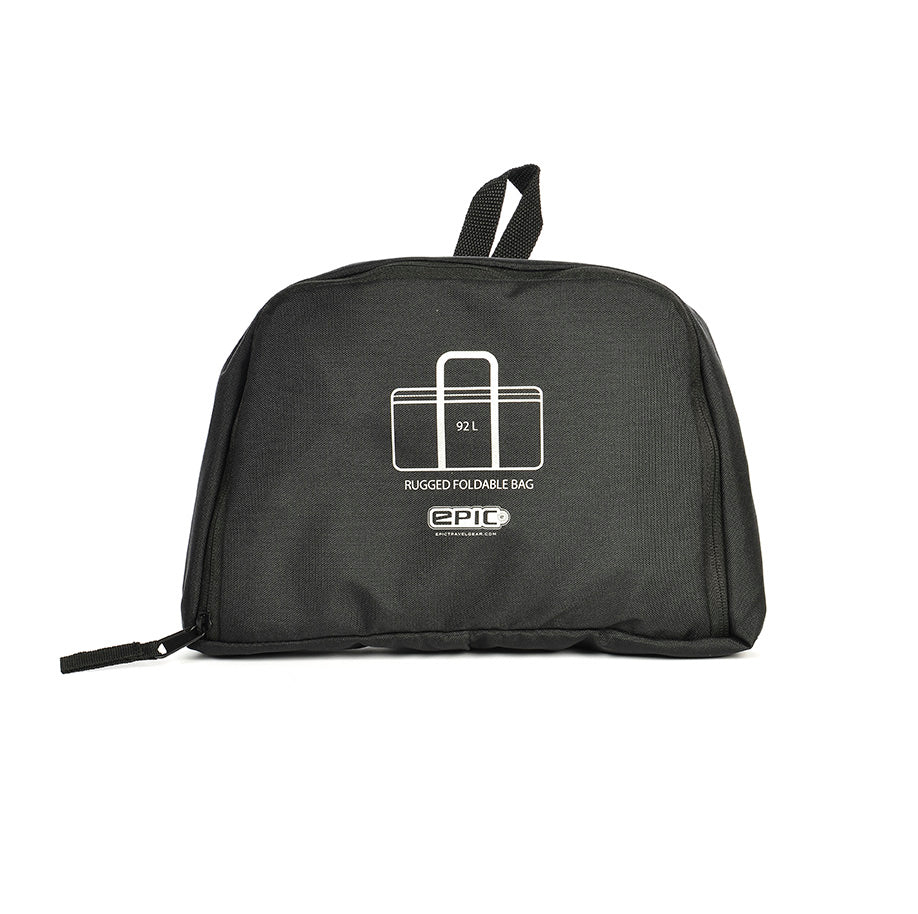 Epic Essentials Foldable 54 L Duffelväska - Svart - Travels And Bags
