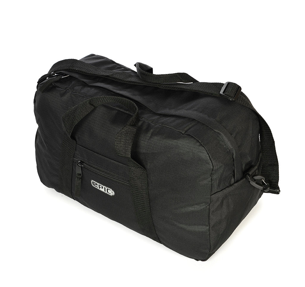 Epic Essentials Foldable 28 L Duffelväska - Svart - Travels And Bags