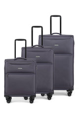 Epic Jupiter 4X Resväska 3-set - Excalibur Grey