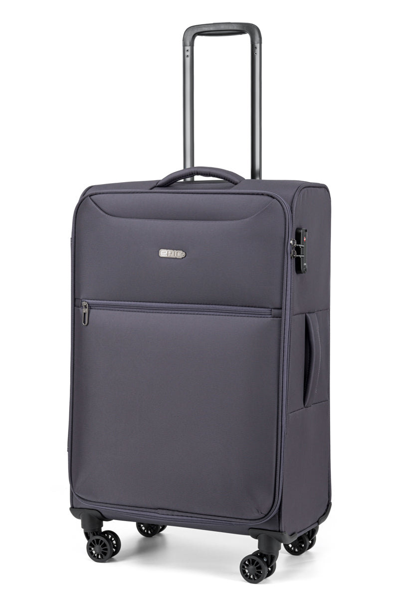 Epic Jupiter 4X Mellanstor Resväska 65 cm - Grå - Travels And Bags