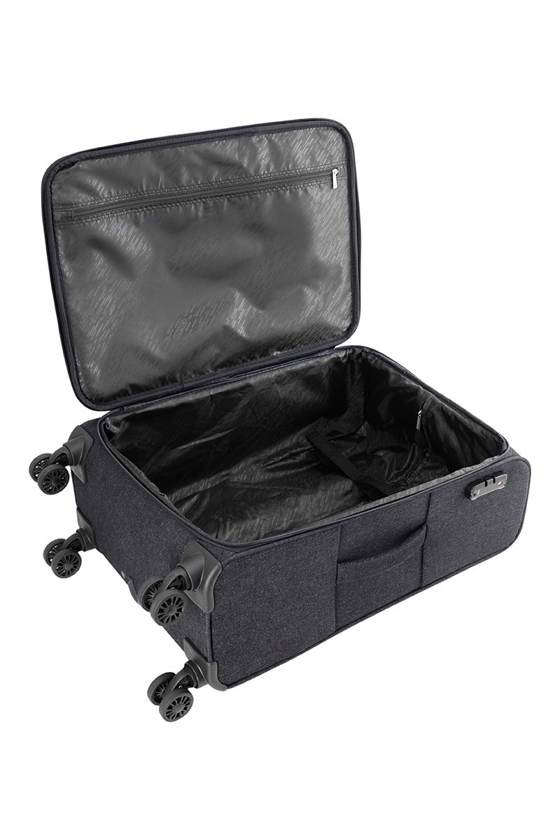 Epic Dynamo 4X Stor Resväska 69 cm - Svart Denim - Travels And Bags