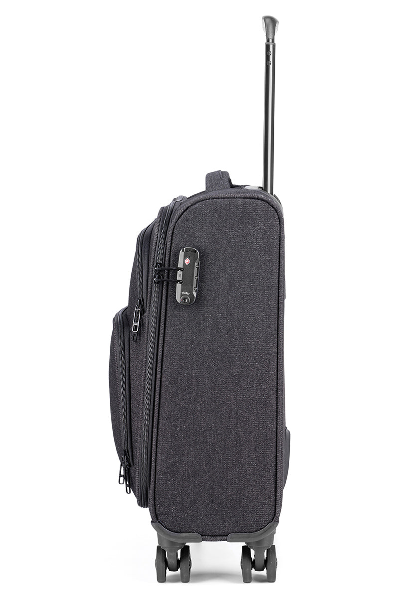 Epic Dynamo 4X Kabinväska 55 cm - Svart Denim - Travels And Bags