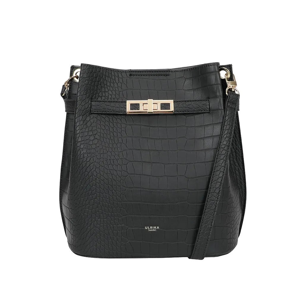 Ulrika Design Croco Axelväska 34cm