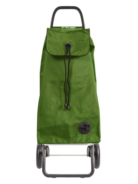 Rolser 2 MF Shoppingvagn/dramaten 43L - Kakigrön Rolser