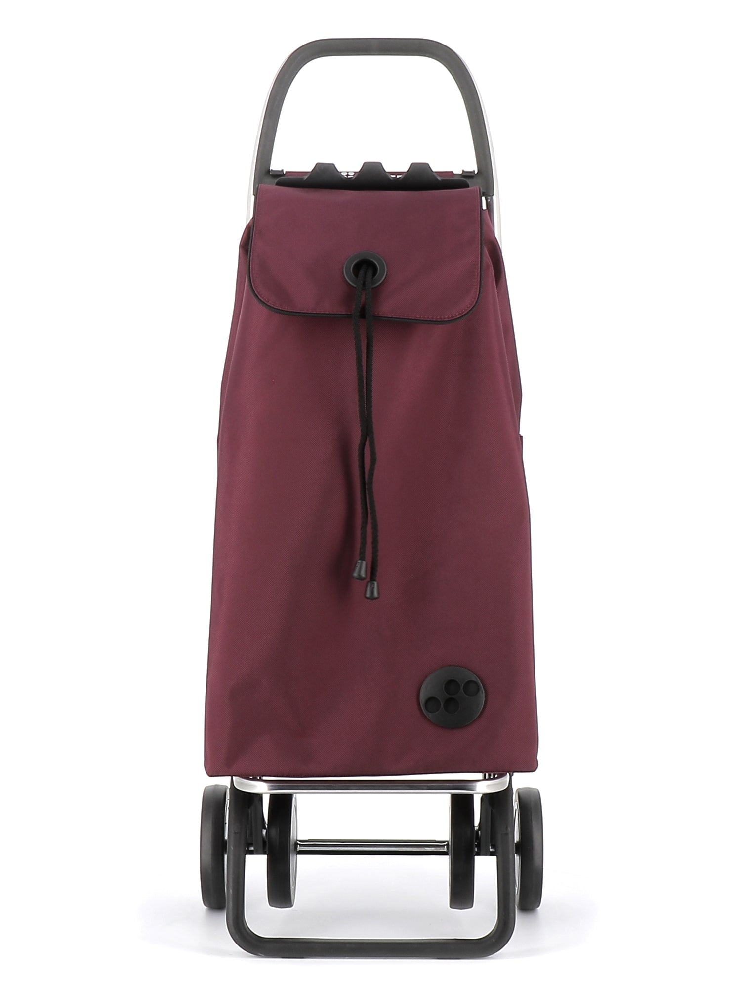 Rolser 4L MF Shoppingvagn/dramaten 43L - Vinröd Rolser