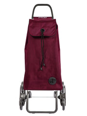 Rolser 6L MF Shoppingvagn/dramaten 43L - Vinröd