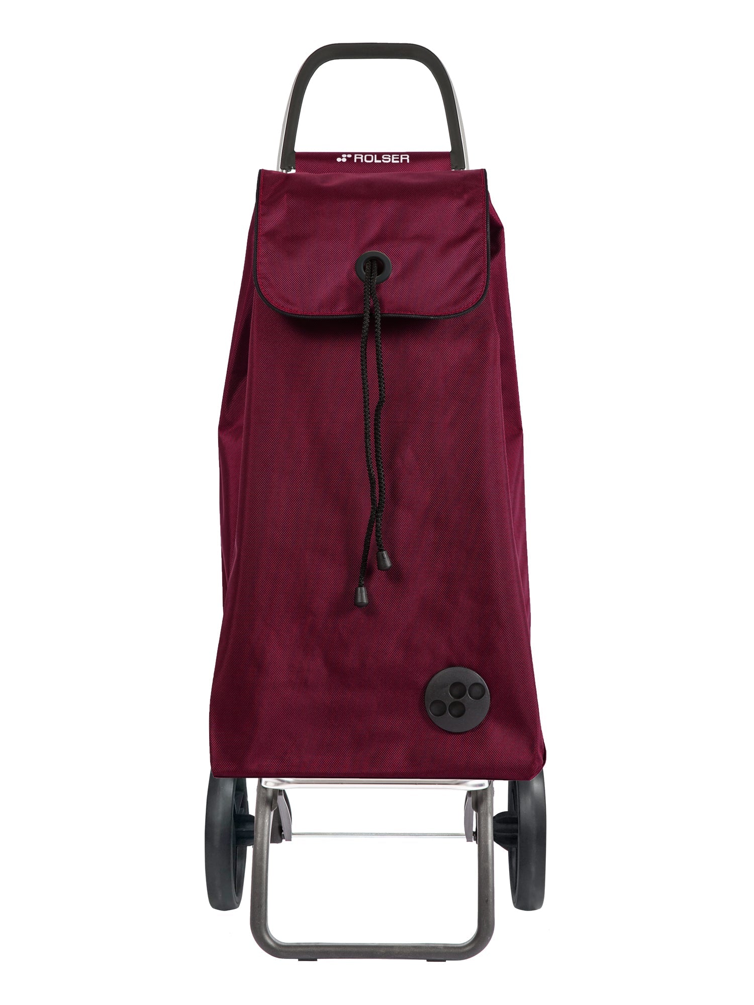 Rolser 2LRSG MF Shoppingvagn/dramaten 43L - Vinröd Rolser