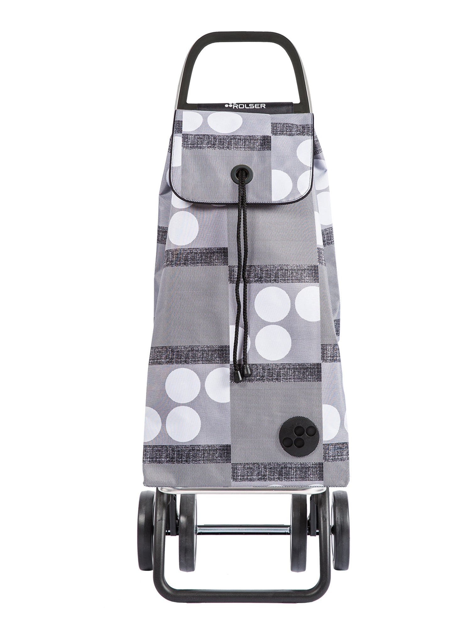 Rolser 4L Logos Shoppingvagn/dramaten 43L - Grå Rolser