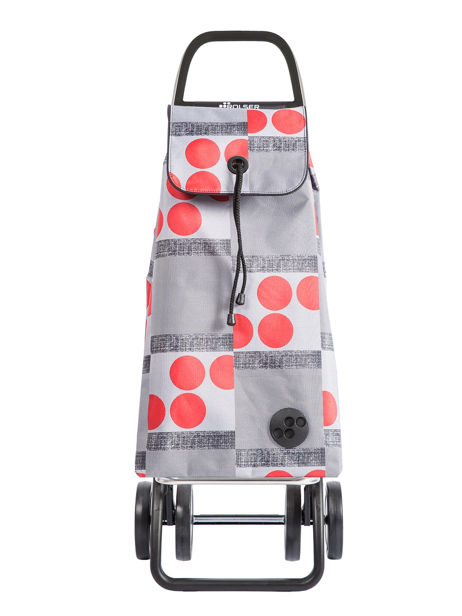 Rolser 4L Logos Shoppingvagn/dramaten 43L - Röd Rolser