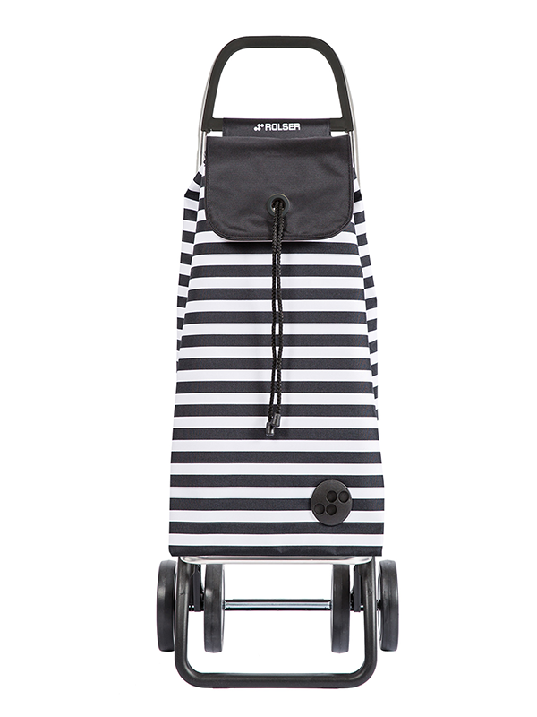 Rolser 4L Marina Shoppingvagn/dramaten 43L - Svartvit Rolser