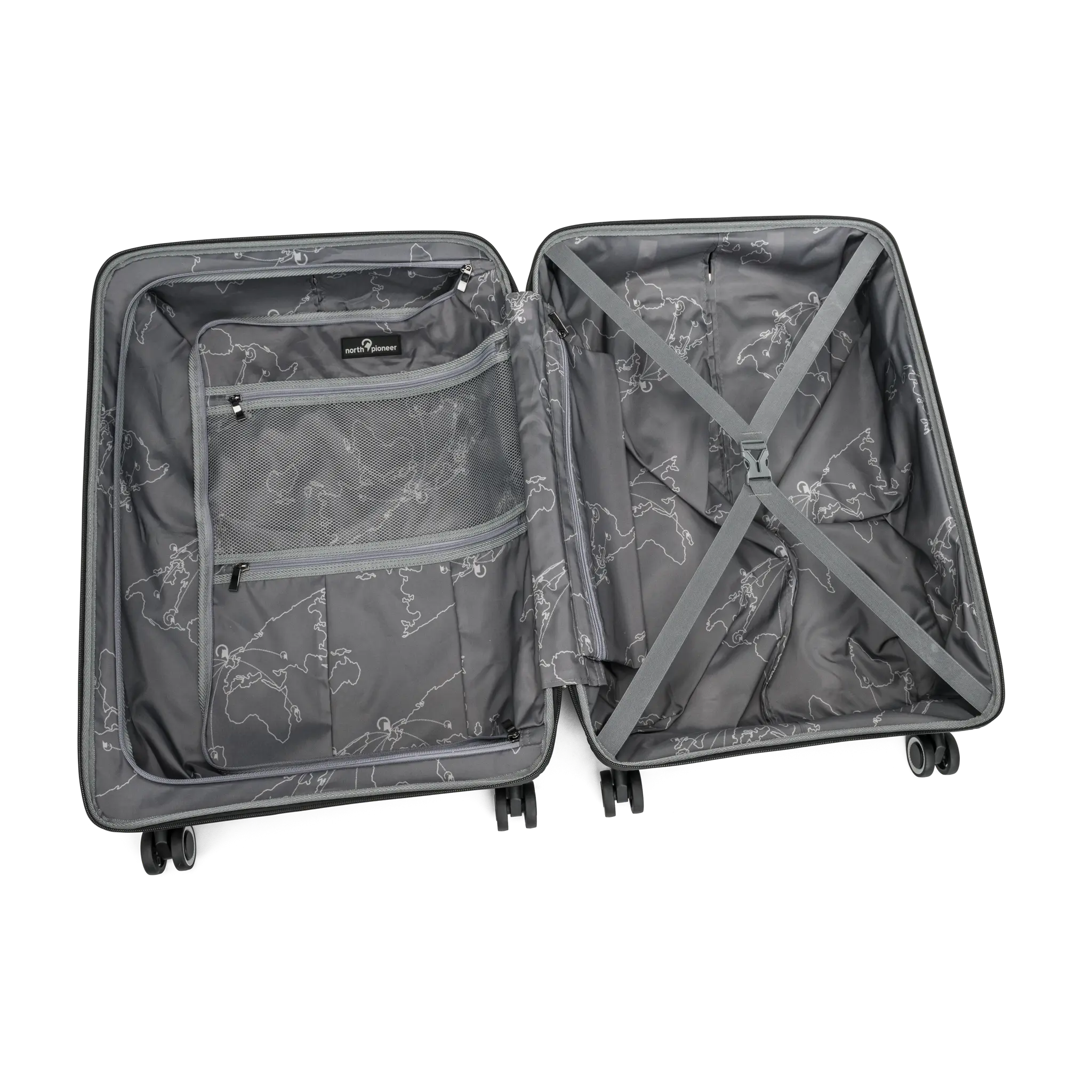 North Pioneer Oslo Mellanstor Resväska - 67cm - Travels And Bags