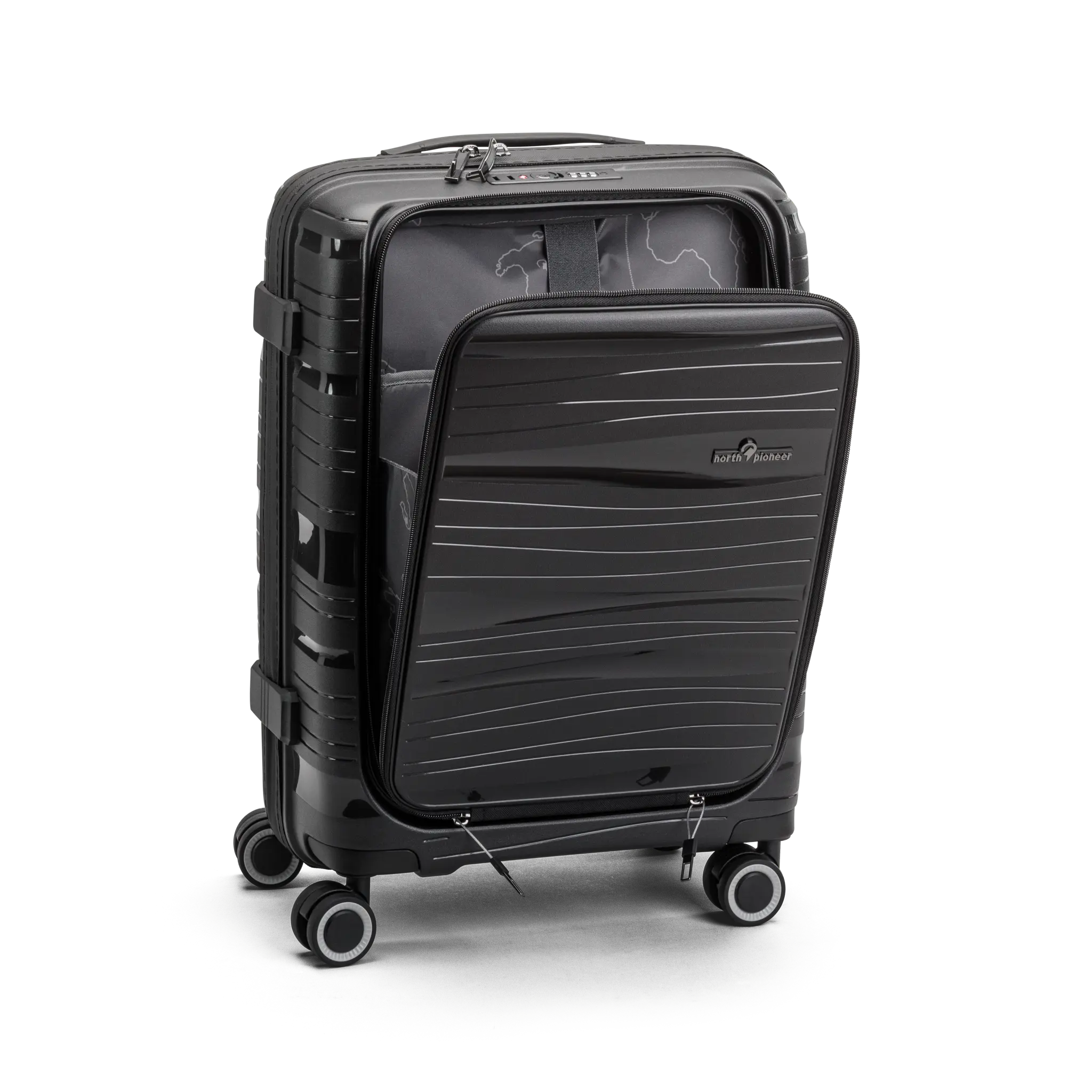 North Pioneer Oslo Laptopfront Kabinväska - 55cm - Travels And Bags