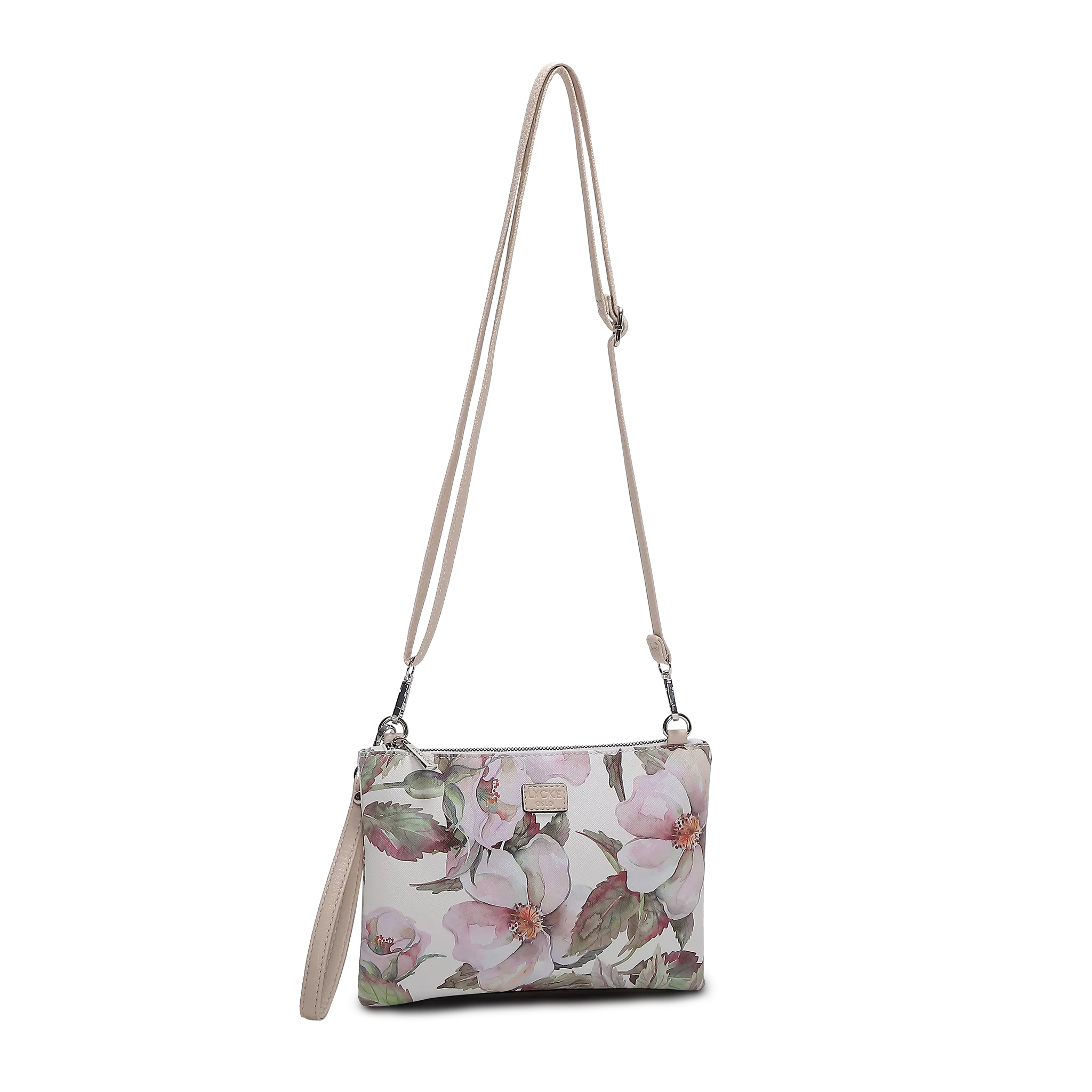 Lycke Nora Clutchväska 24cm - Blommor Lycke Oslo