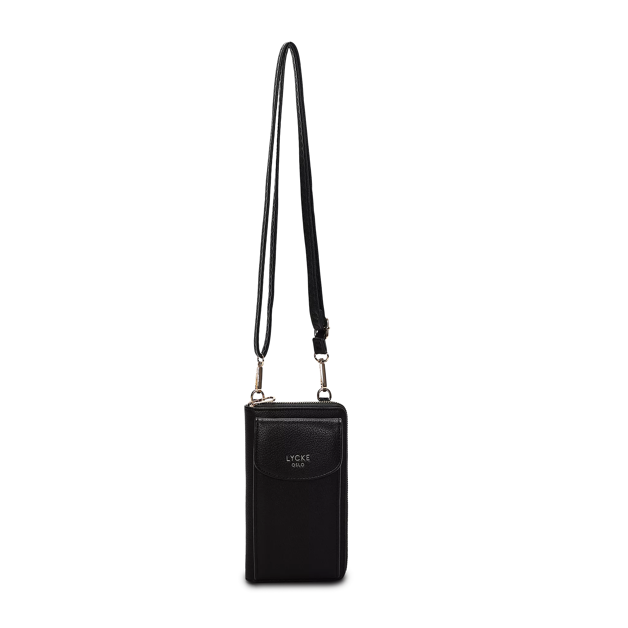 Lycke Egersund Mobilväska 18,5cm - Svart Lycke Oslo