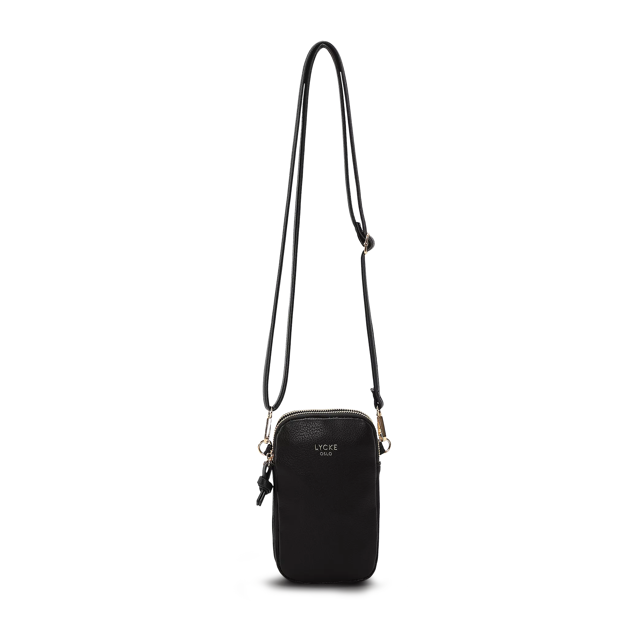 Lycke Egersund Mobilväska 19,5cm - Svart Lycke Oslo