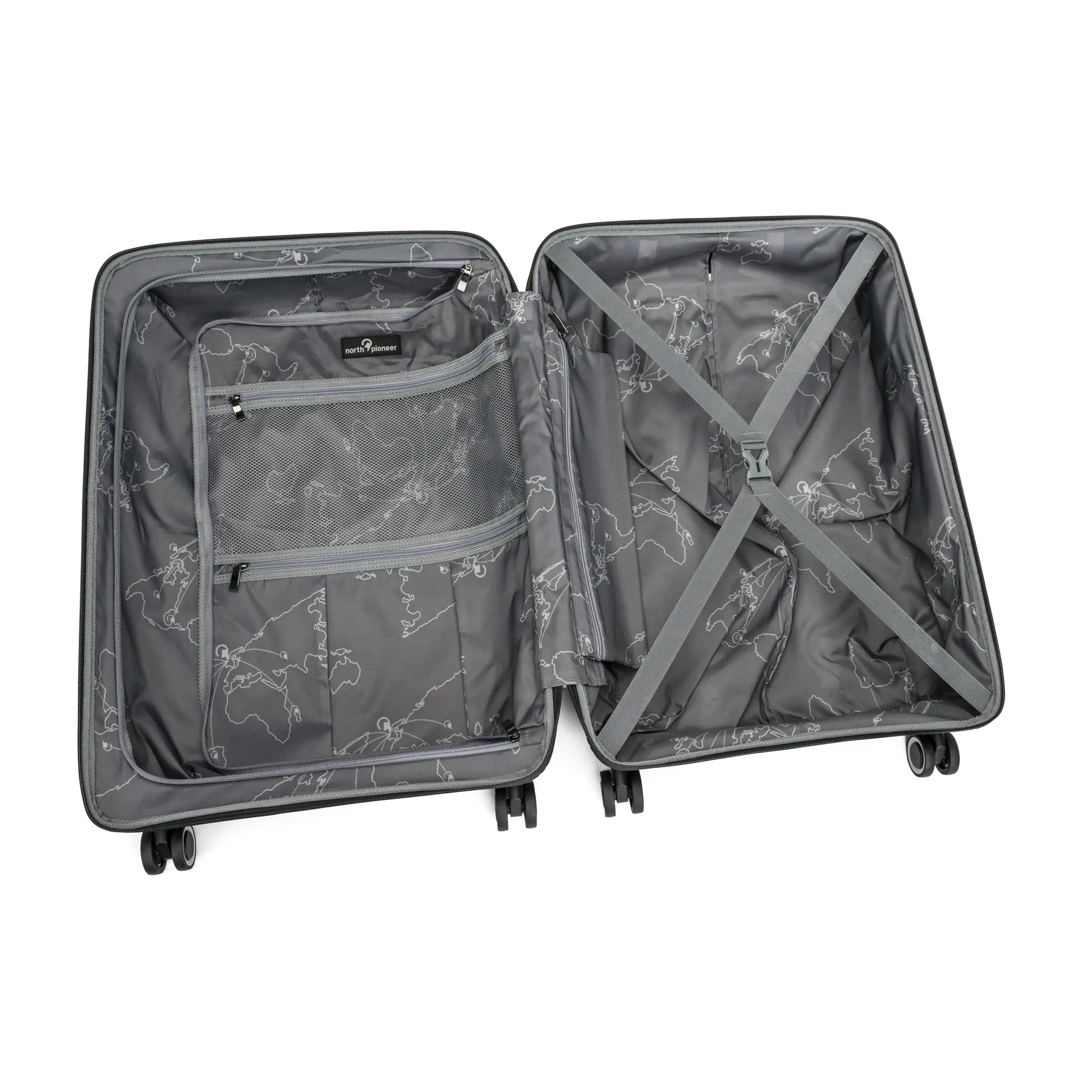 North Pioneer Oslo Stor Resväska - 77cm - Travels And Bags