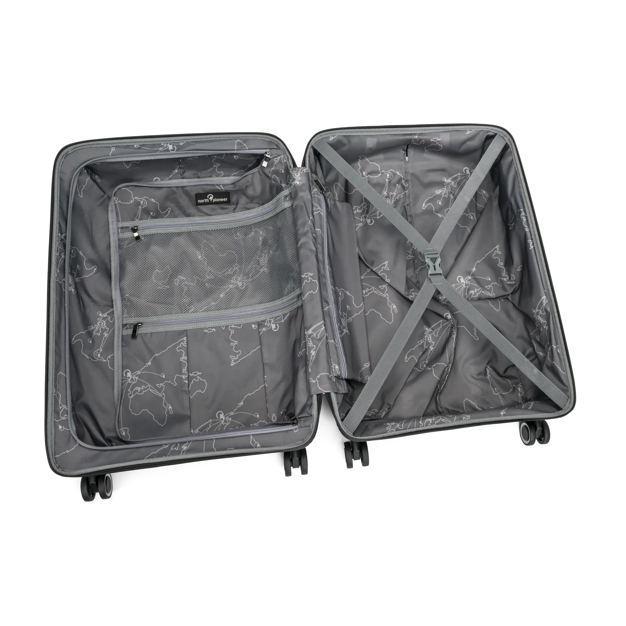 North Pioneer Oslo Stor Resväska - 77cm - Travels And Bags