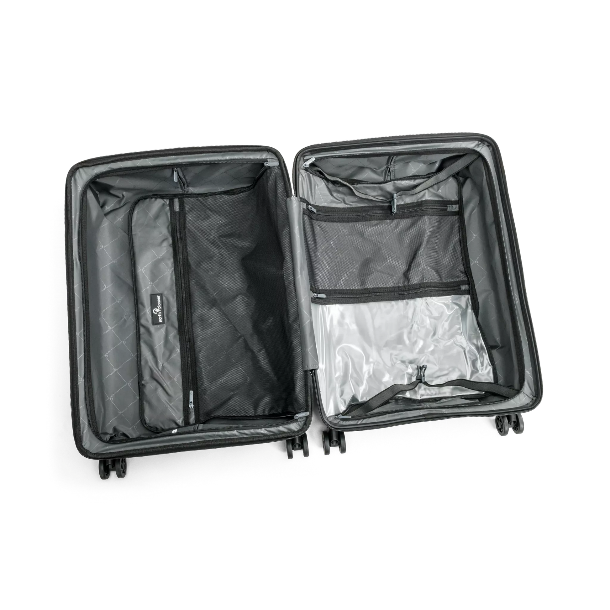 North Pioneer Tromsø Mellanstor Resväska 66cm - Svart North Pioneer