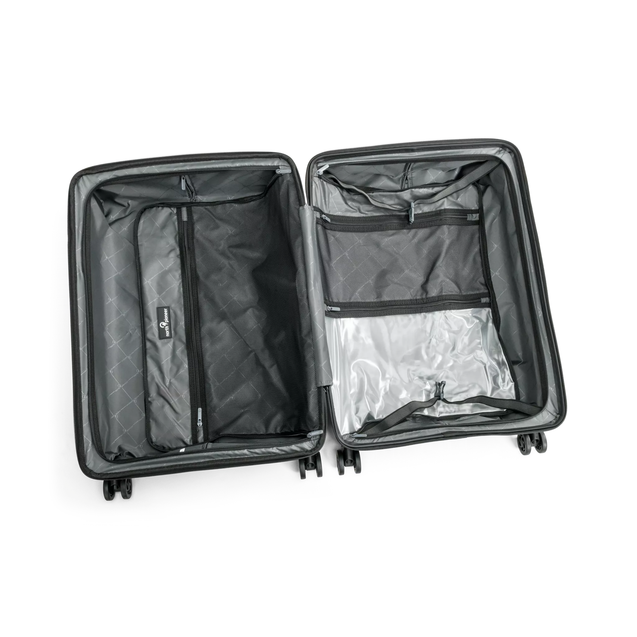 North Pioneer Tromsø Mellanstor Resväska 66cm - Svart North Pioneer